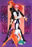 Boy Utena, Anthy, and Touga