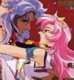 Akio about to kiss Princess Utena