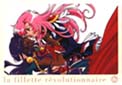 Utena and Anthy about to kiss
